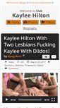 Mobile Screenshot of clubkayleehilton.com